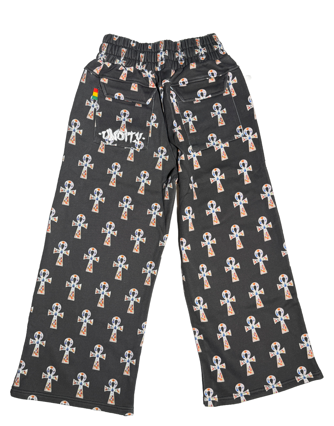 Black Key Of Life Ankh Pants